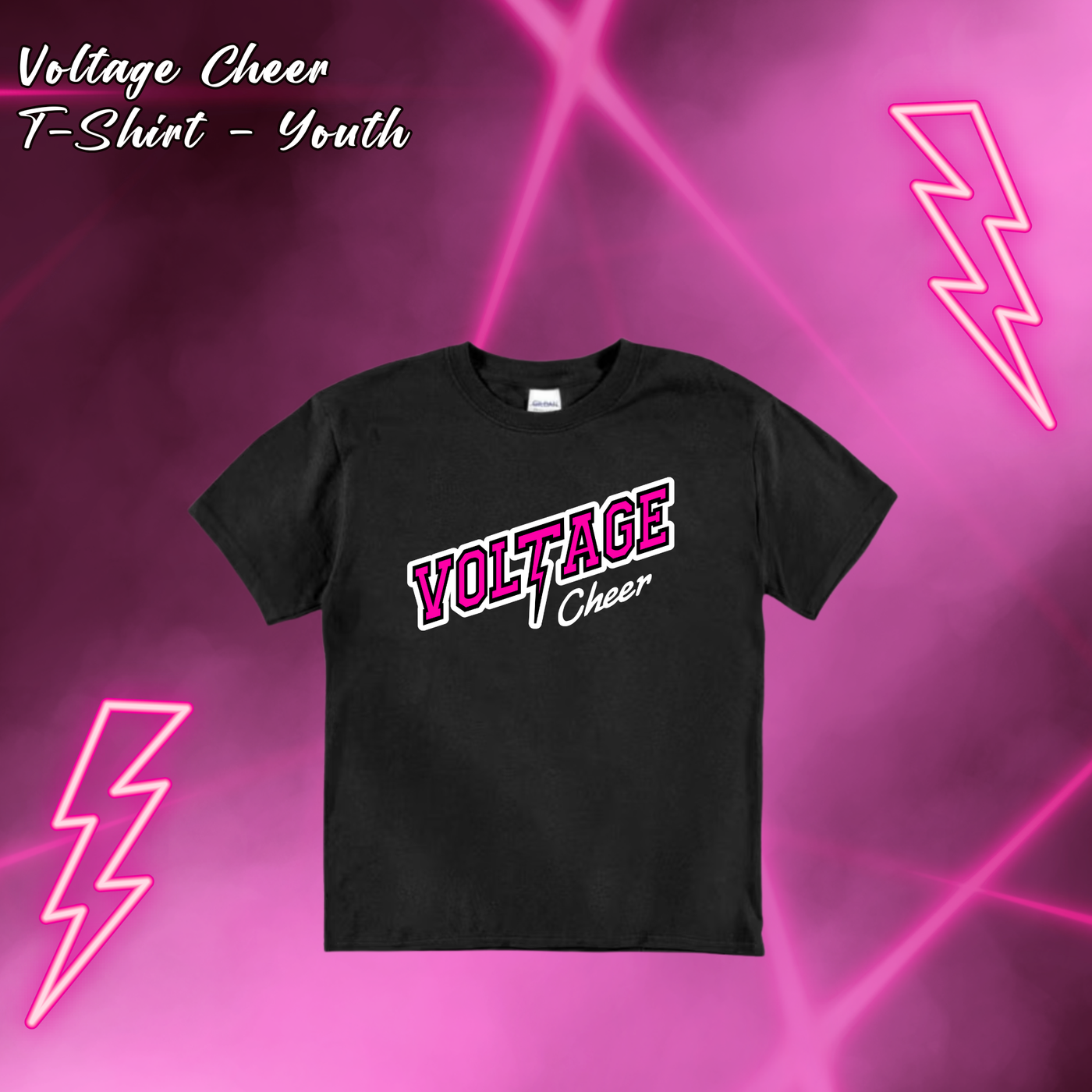 Voltage Cheer T-Shirt - YOUTH