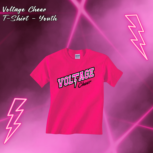 Voltage Cheer T-Shirt - YOUTH