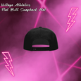 Voltage Athletics Flat Bill Snapback Hat - EMBROIDERED