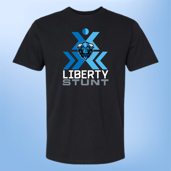 LIBERTY BISON STUNT T-Shirt - Black