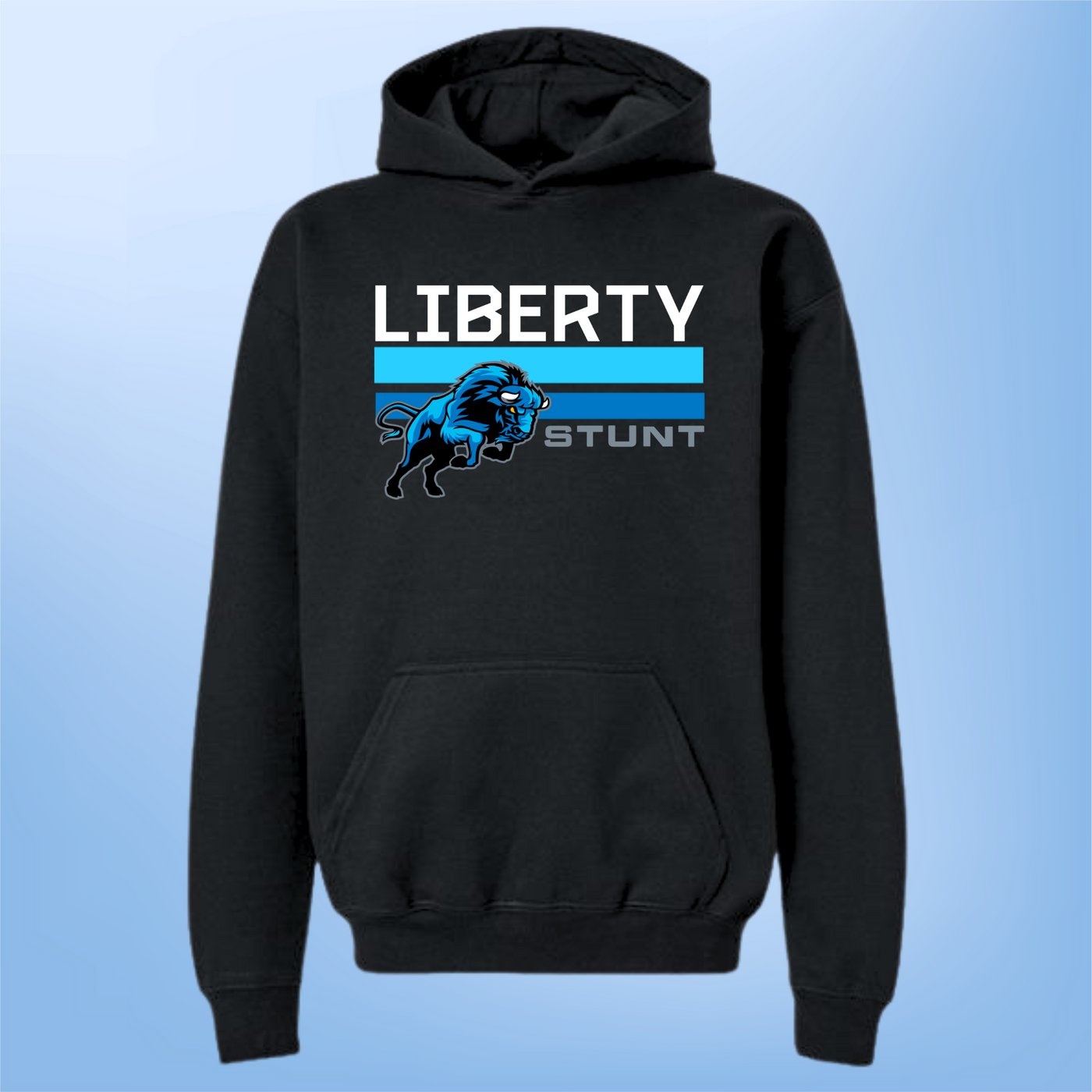 LIBERTY STUNT Hoodie - Black