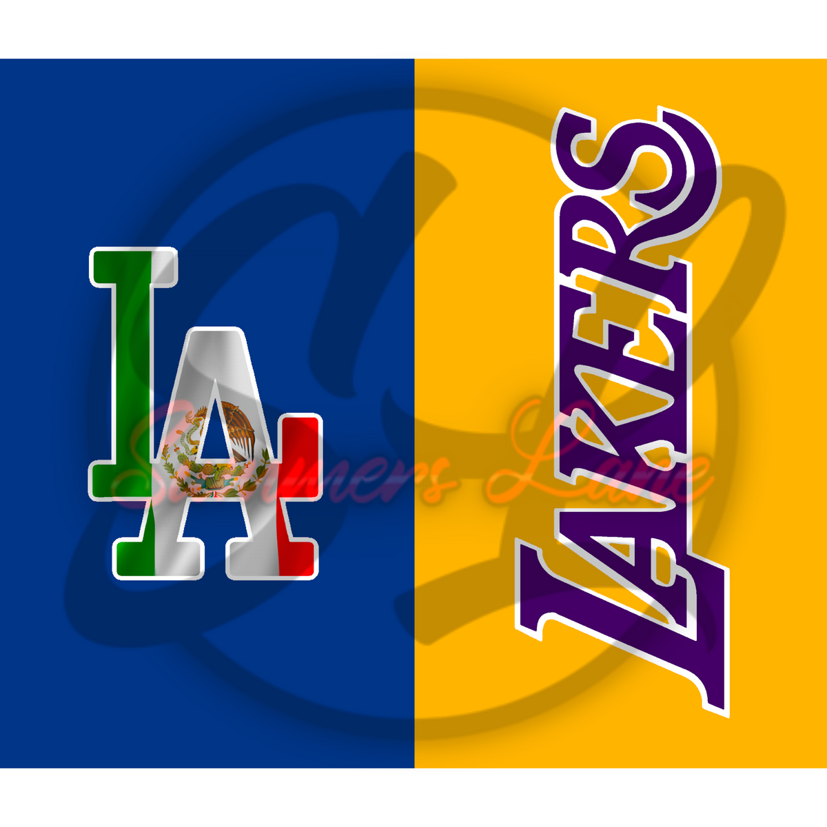 20oz SKINNY STRAIGHT Raiders LA Dodgers Lakers Sports Design Digital  Download