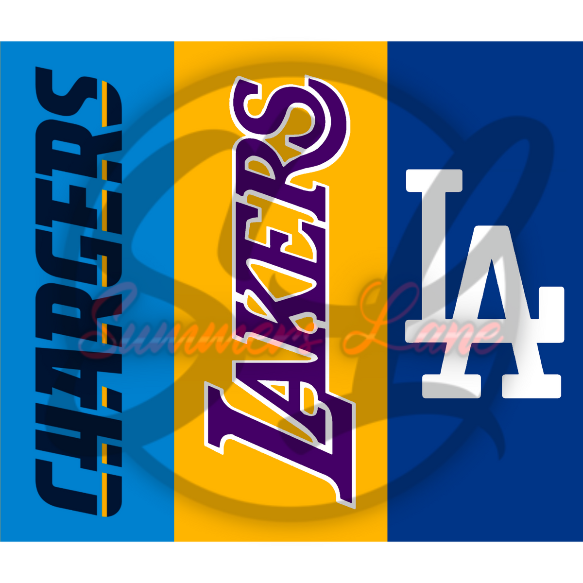 20oz SKINNY STRAIGHT Lakers Dodgers Mexico Flag Rams Design