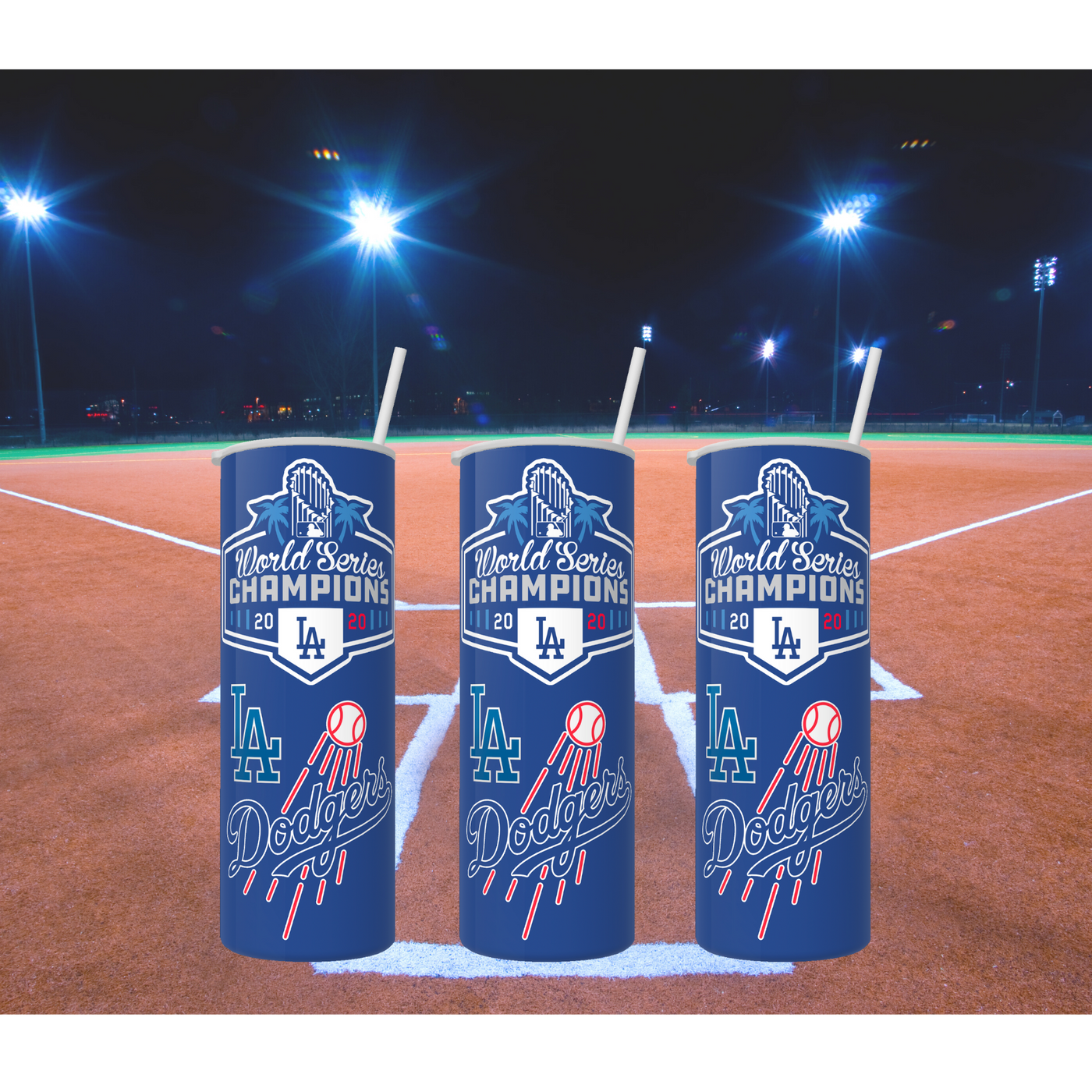 LA Dodgers Bling or LA Dodgers Unisex Custom 20 oz Skinny Tumbler –  Inspired Perfectly