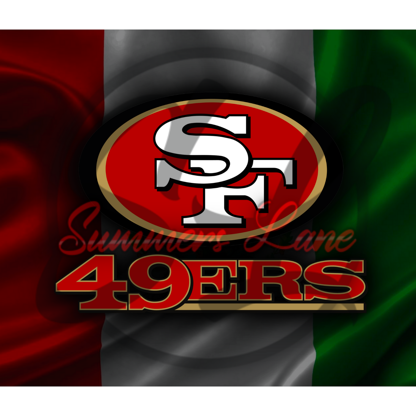 20oz SKINNY STRAIGHT 49ers Mexican Flag Design Digital Download – Summers  Lane